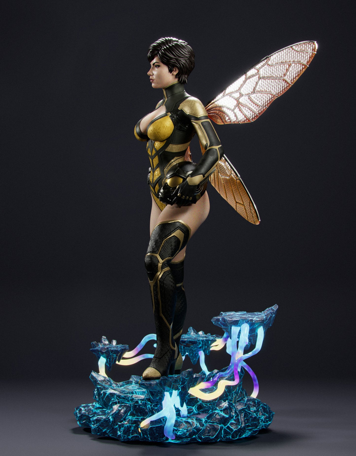 1680 The Wasp_Marvel Comics - STL 3D Print Files