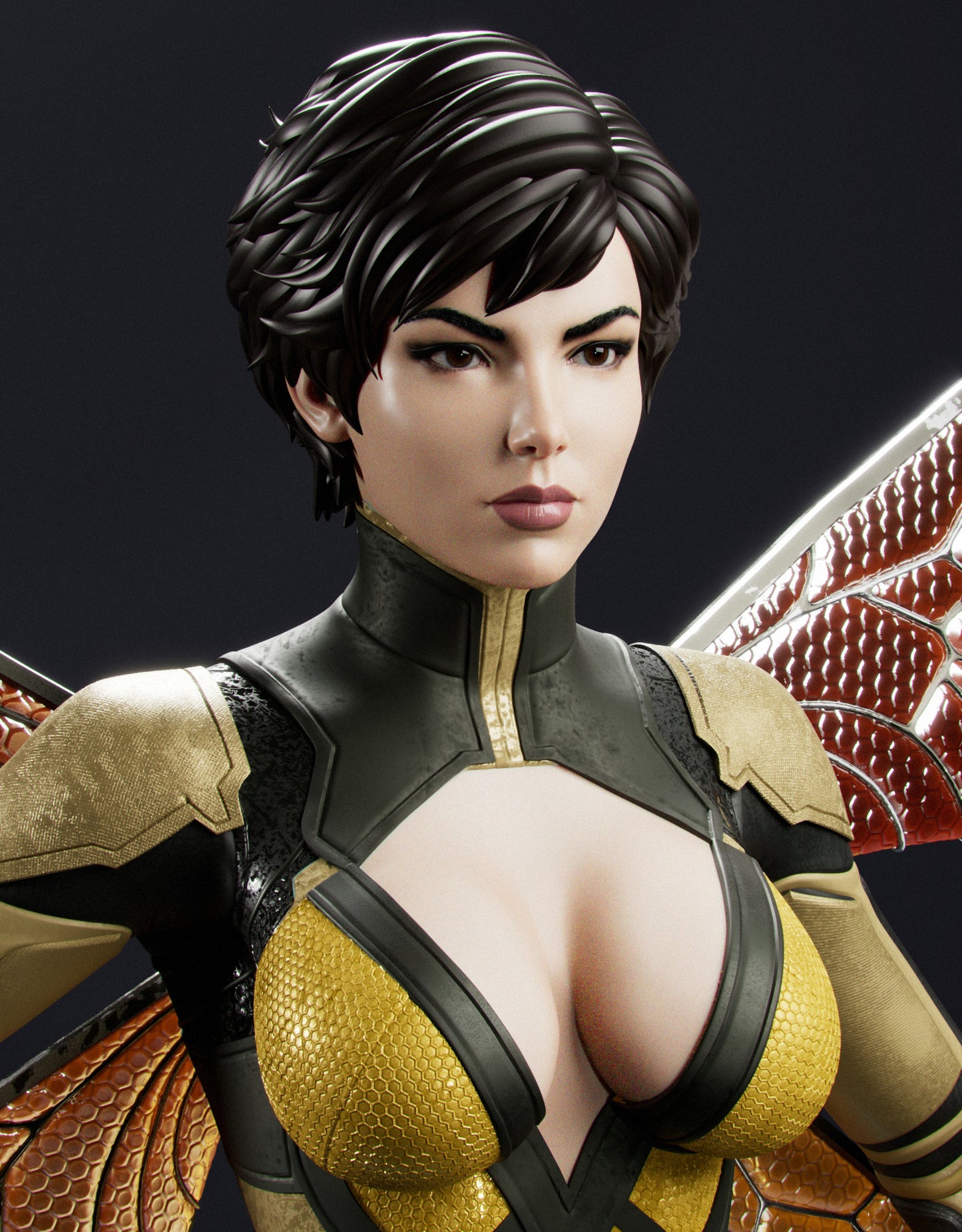 1680 The Wasp_Marvel Comics - STL 3D Print Files