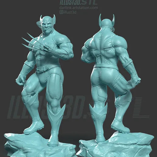 2161 Wolverine_Marvel Comics - STL 3D Print Files