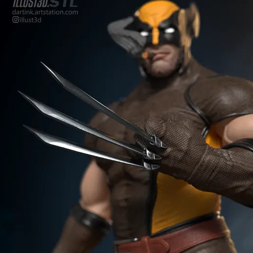 2161 Wolverine_Marvel Comics - STL 3D Print Files