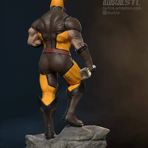 2161 Wolverine_Marvel Comics - STL 3D Print Files