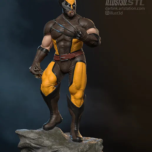 2161 Wolverine_Marvel Comics - STL 3D Print Files