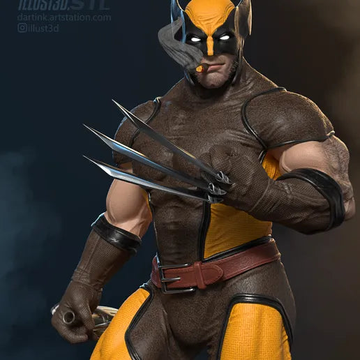 2161 Wolverine_Marvel Comics - STL 3D Print Files