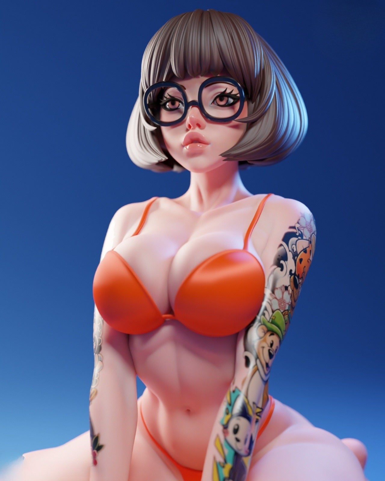 1072 Velma Suntanned NSFW - STL 3D Print Files