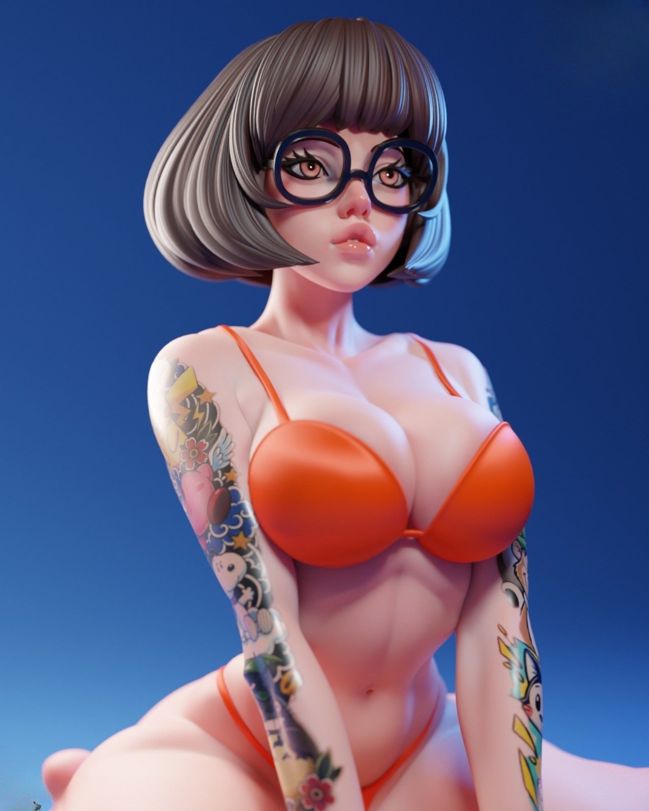 1072 Velma Suntanned NSFW - STL 3D Print Files