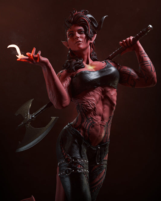 0946 Karlach - Baldurs Gate 3 (2637) - STL 3D Print Files