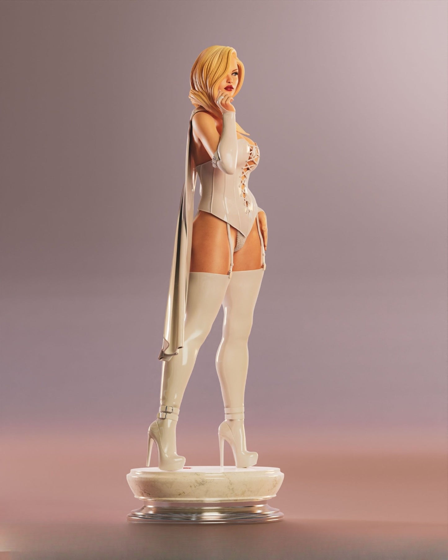 0260 Emma Frost_White_Queen - STL 3D Print Files