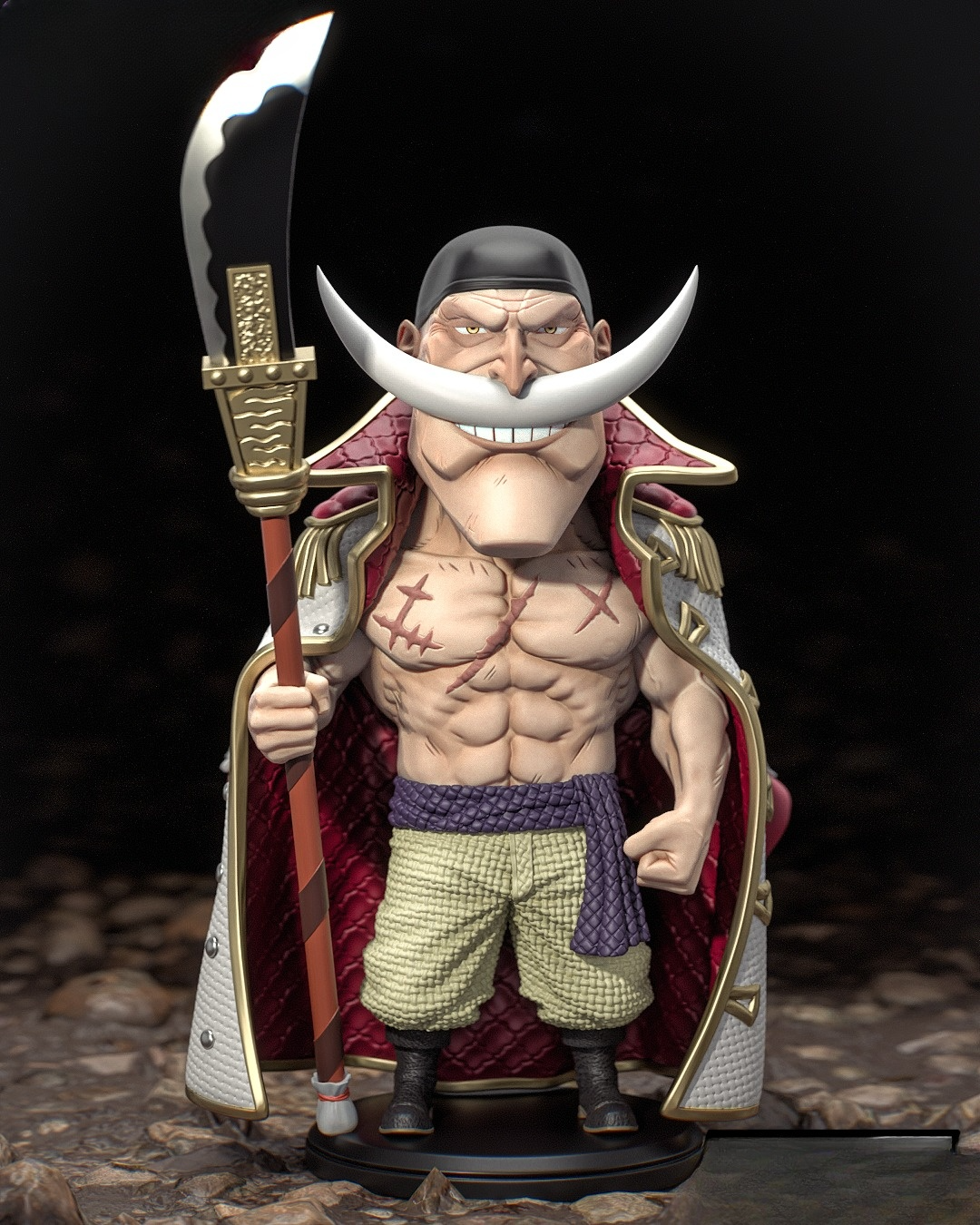 0086 Barba Blanca Chibi - STL 3D Print Files
