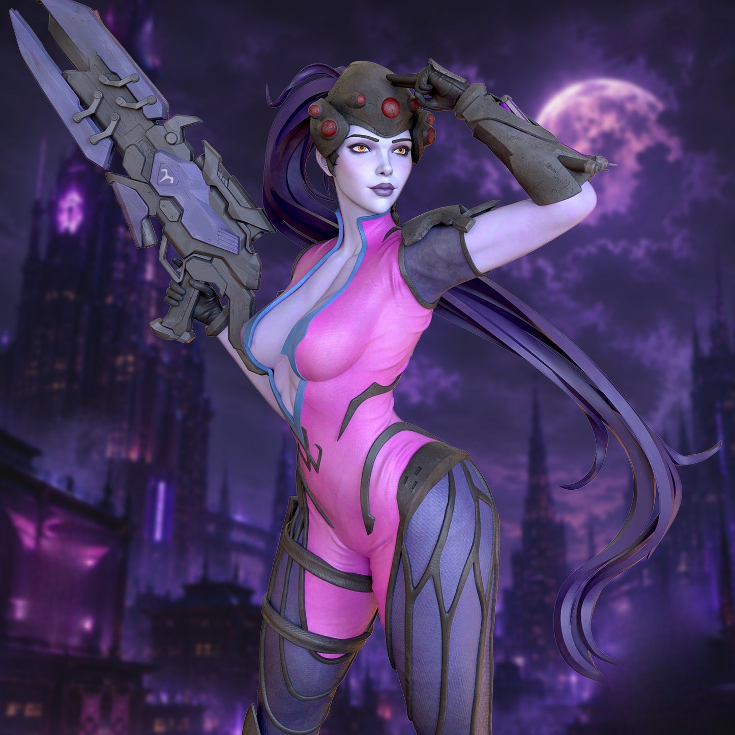1312 Widowmaker_Overwatch - STL 3D Print Files