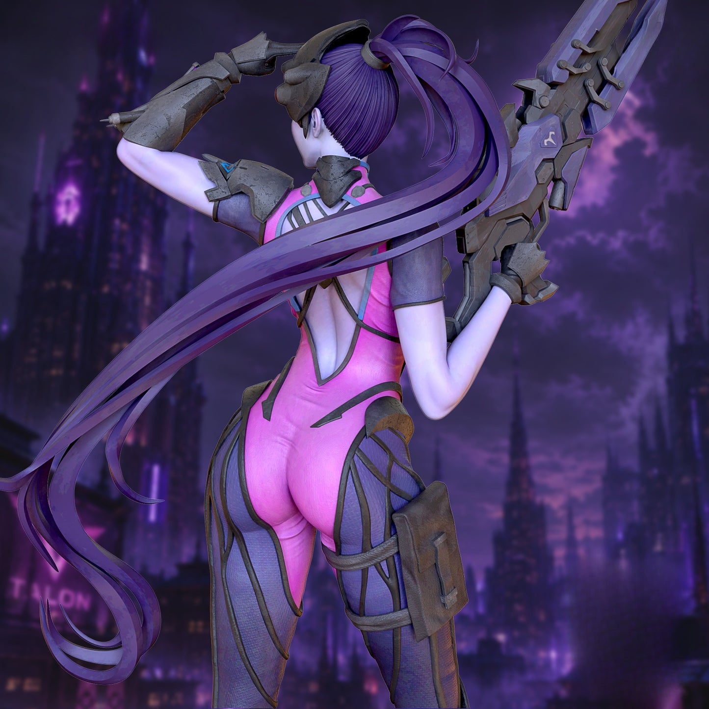 1312 Widowmaker_Overwatch - STL 3D Print Files
