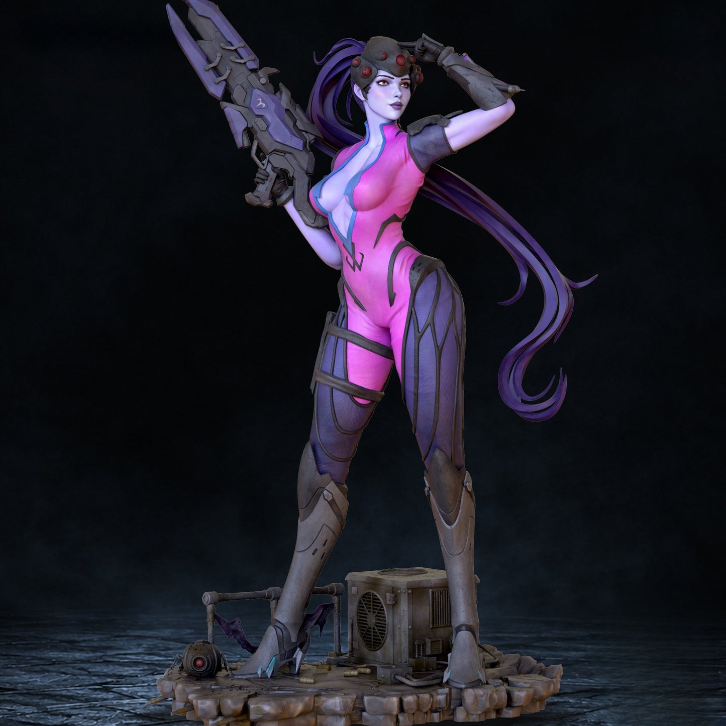1312 Widowmaker_Overwatch - STL 3D Print Files