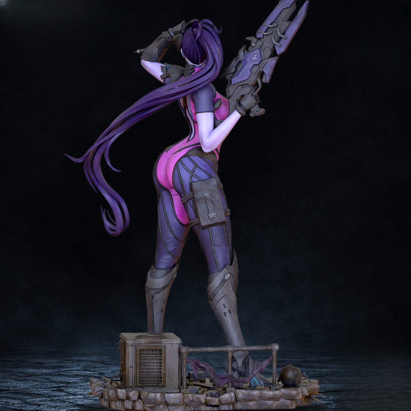 1312 Widowmaker_Overwatch - STL 3D Print Files