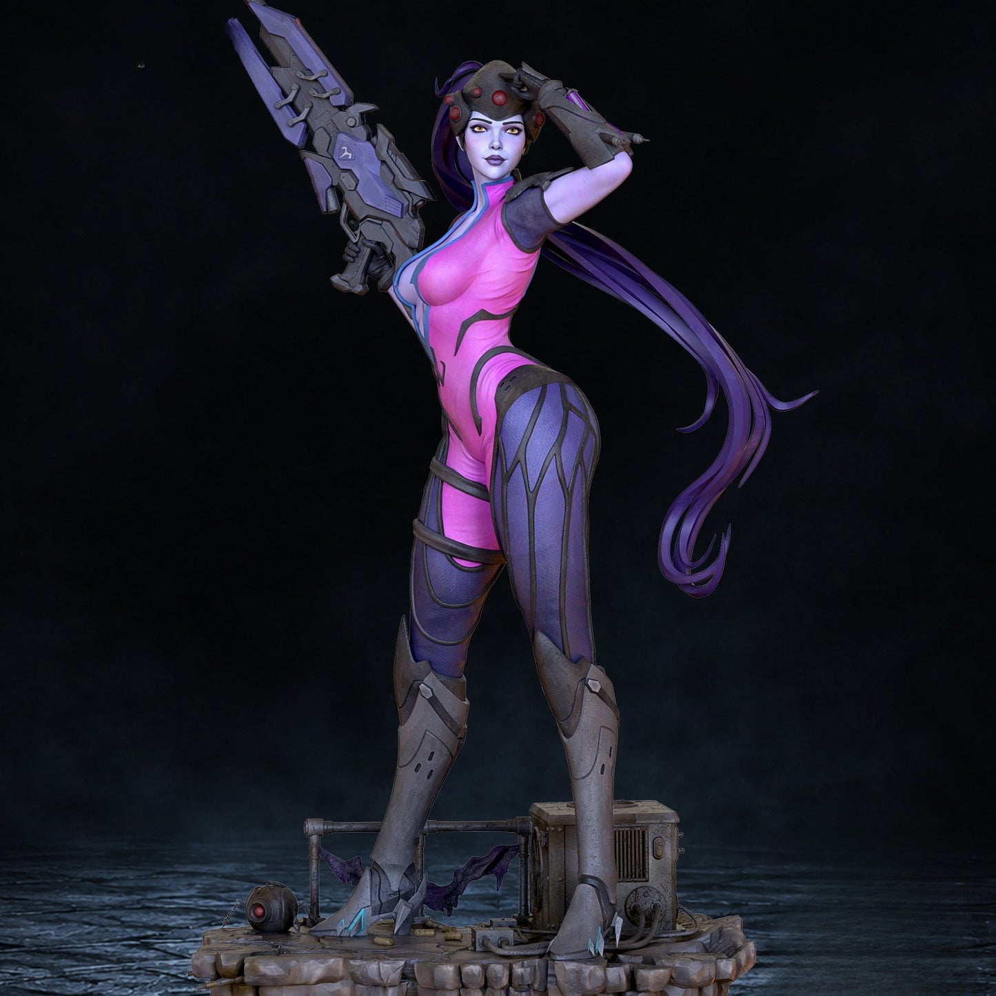 1312 Widowmaker_Overwatch - STL 3D Print Files