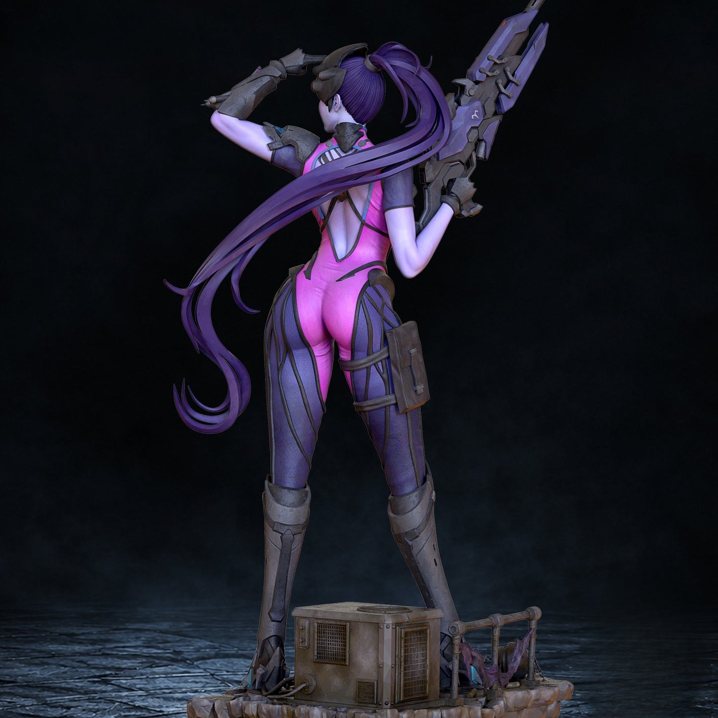 1312 Widowmaker_Overwatch - STL 3D Print Files