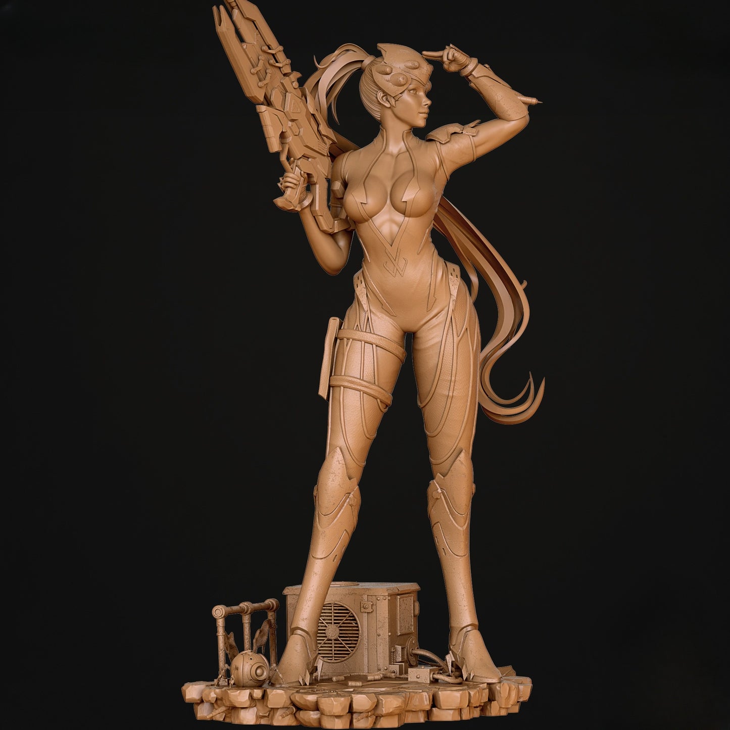 1312 Widowmaker_Overwatch - STL 3D Print Files
