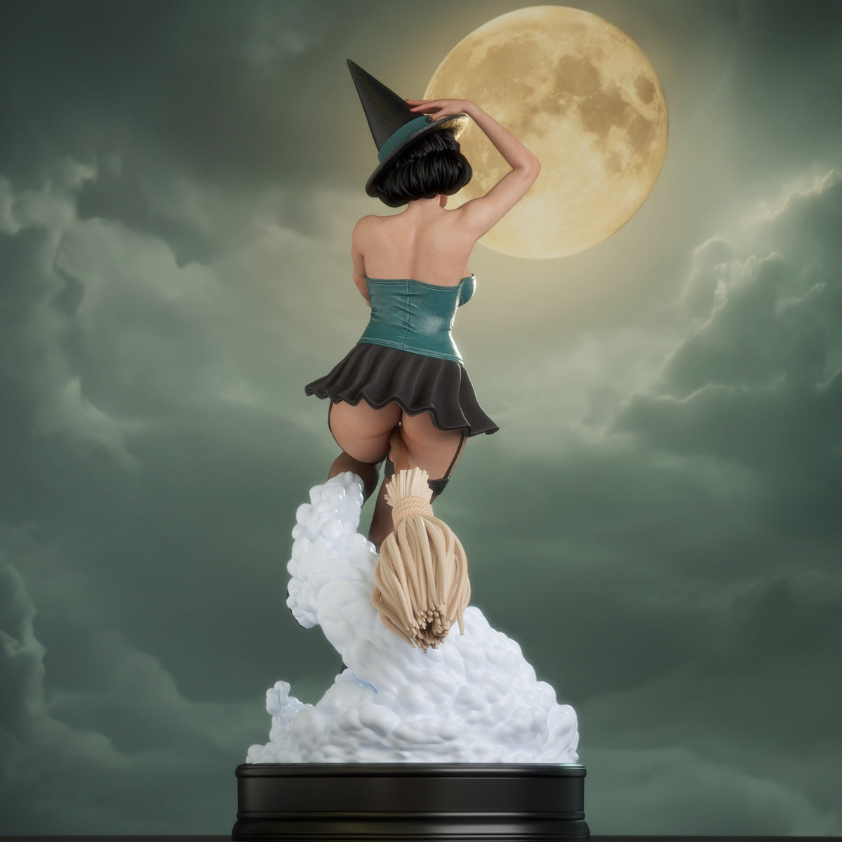 2153 Witch Bombshell - STL 3D Print Files