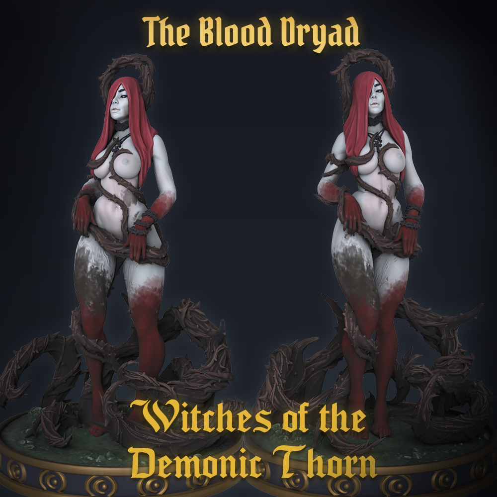 0314 Witches of the Demonic Thorn Full set - STL 3D Print Files