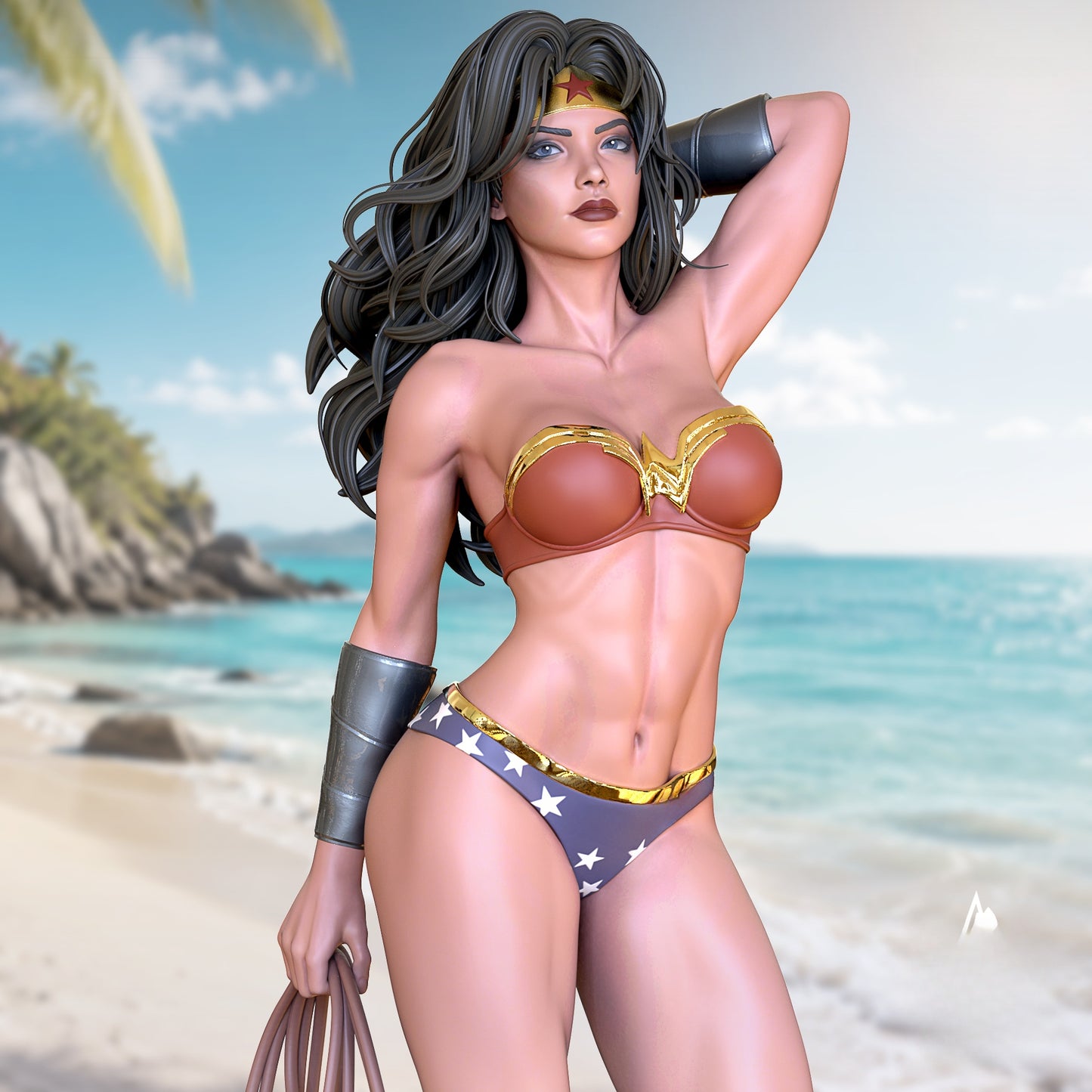 1356 WonderWoman NSFW - STL 3D Print Files