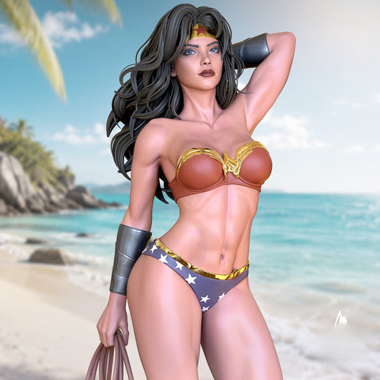 1356 WonderWoman NSFW - STL 3D Print Files