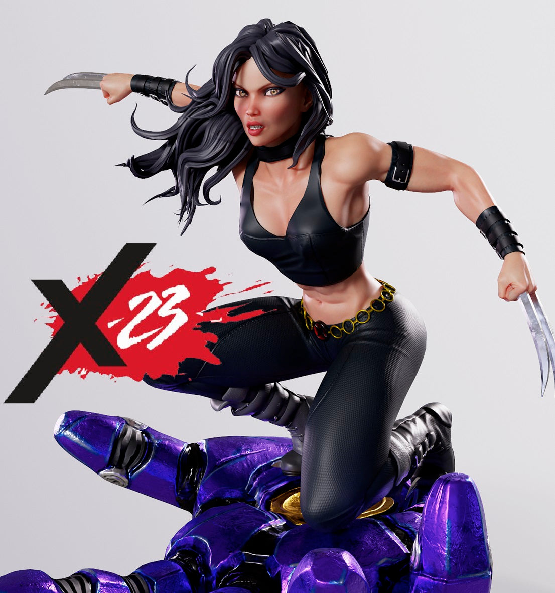 1203 Laura Kinney_X23 - STL 3D Print Files