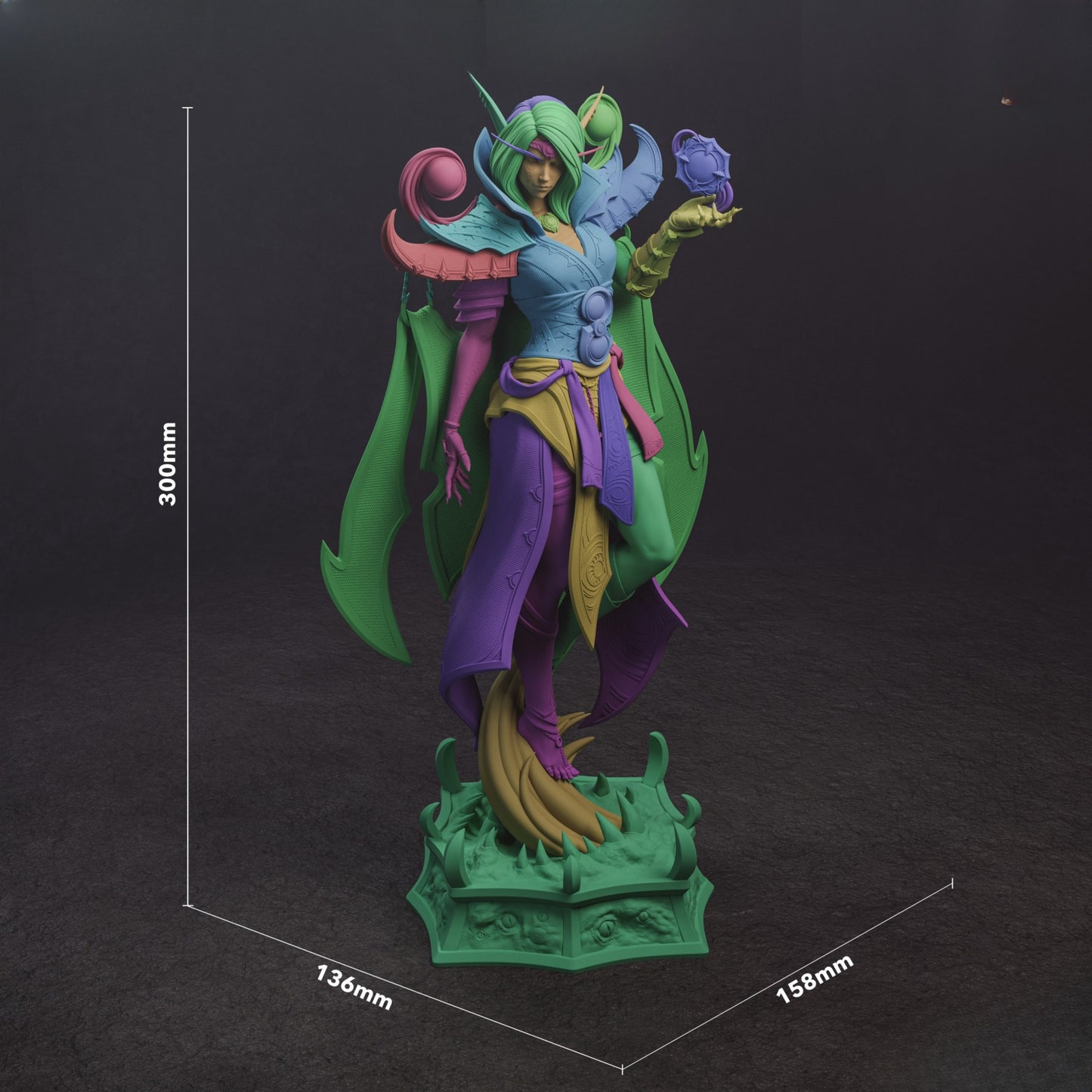 0848 Xal'atath (World of Warcraft) - STL 3D Print Files