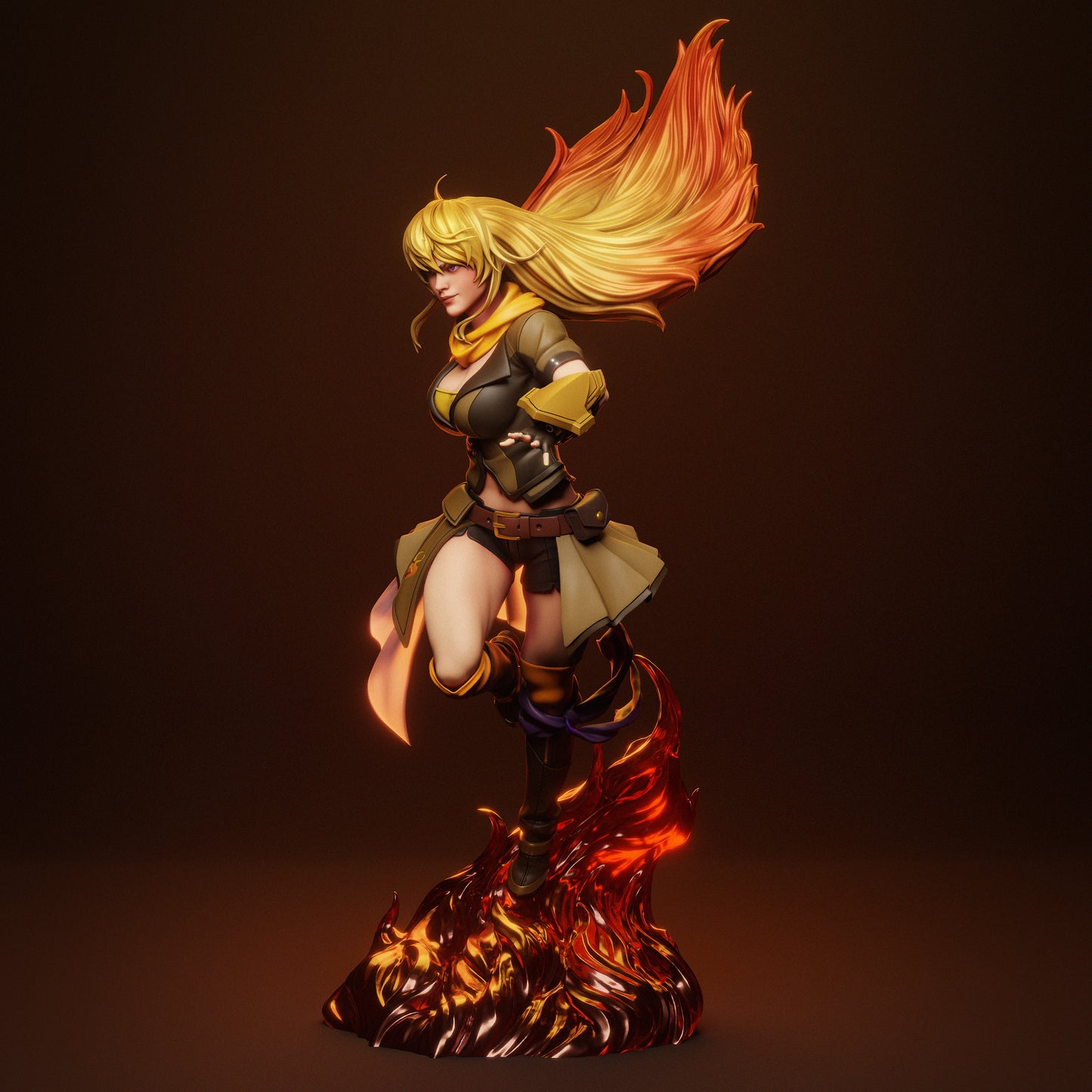 1442 Yang Xiao Long_RWBY - STL 3D Print Files
