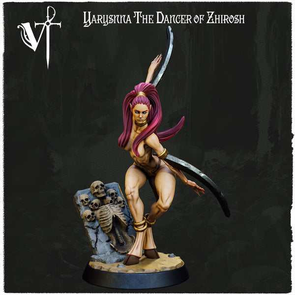 1982 Yarysnna The Dancer of Zhirosh_Miniatures NSFW - STL 3D Print Files
