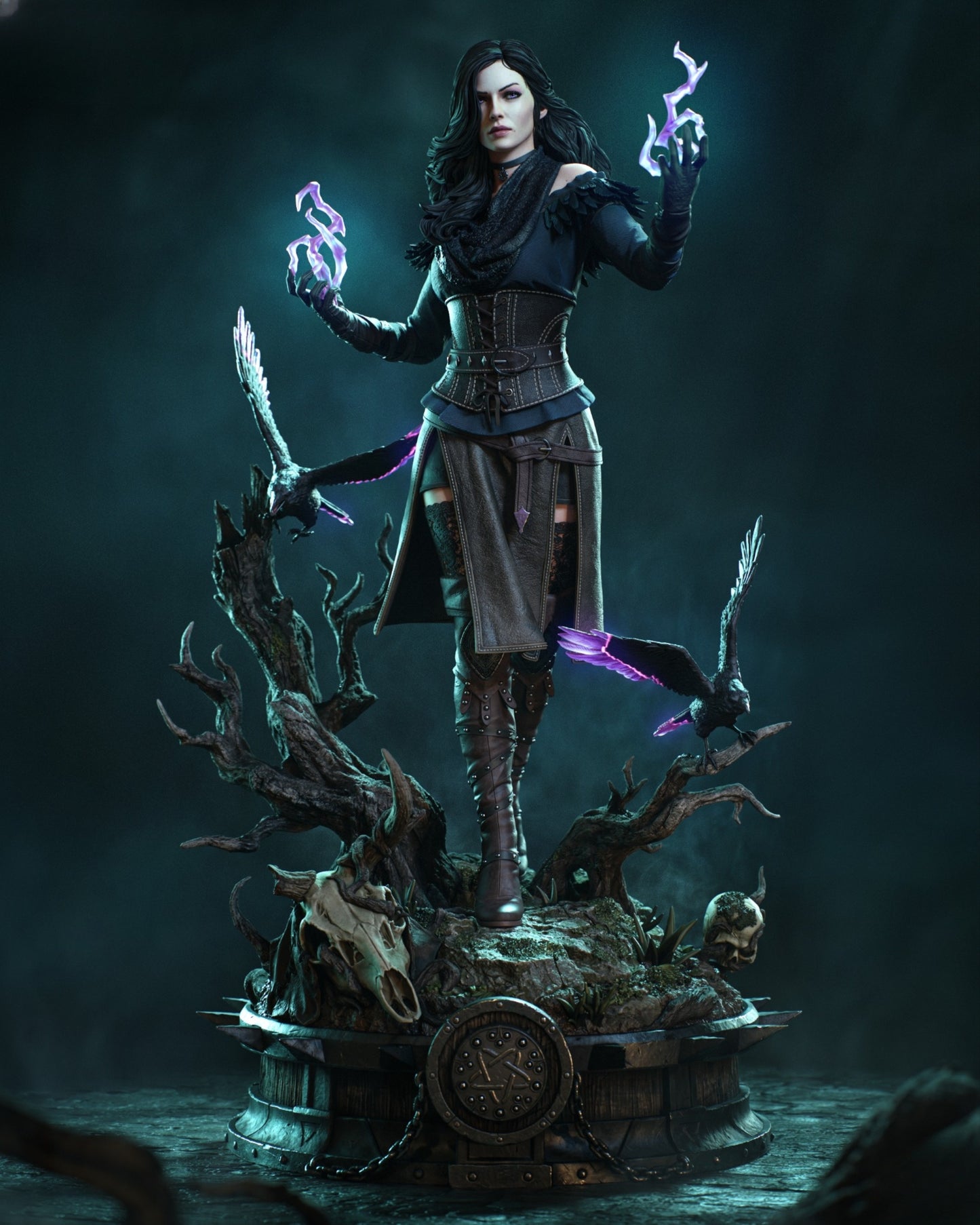 1366 Yennefer_TheWitcher - STL 3D Print Files