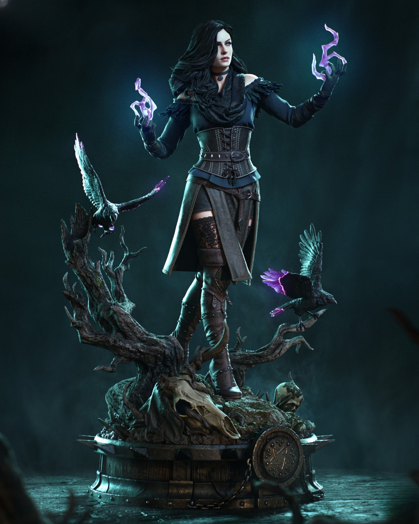 1366 Yennefer_TheWitcher - STL 3D Print Files