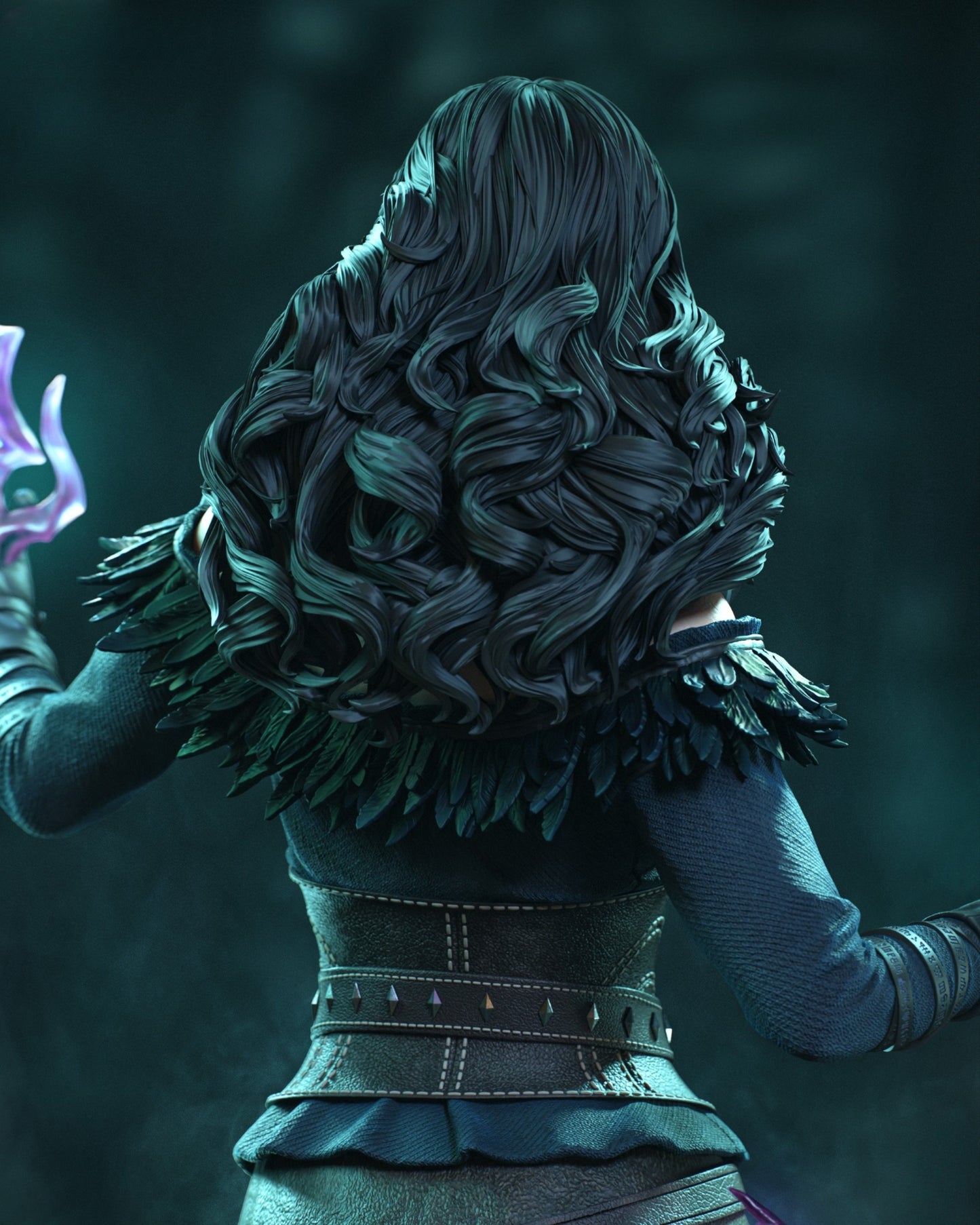 1366 Yennefer_TheWitcher - STL 3D Print Files