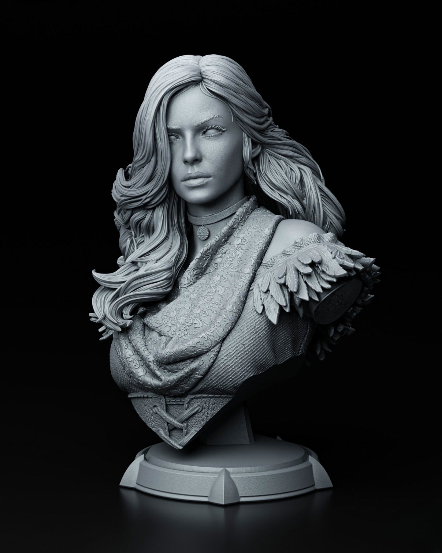 1366 Yennefer_TheWitcher - STL 3D Print Files