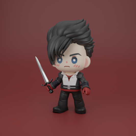 0198 Young Clive Rosfield - STL 3D Print Files