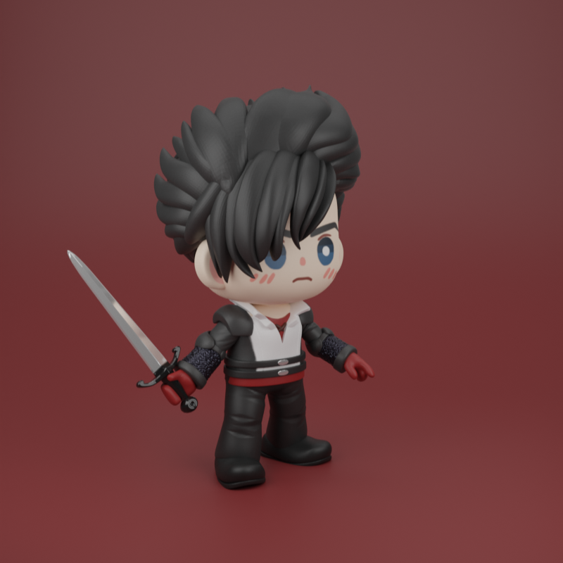 0198 Young Clive Rosfield - STL 3D Print Files