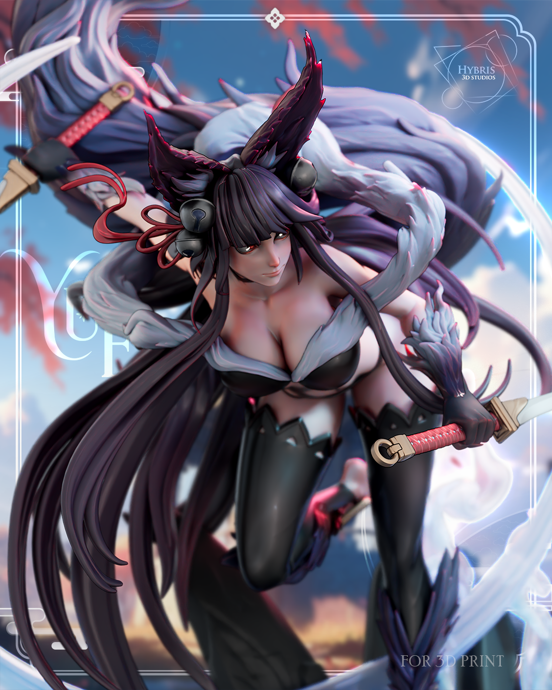 2214 Yuel_Granblue Fantasy - STL 3D Print Files