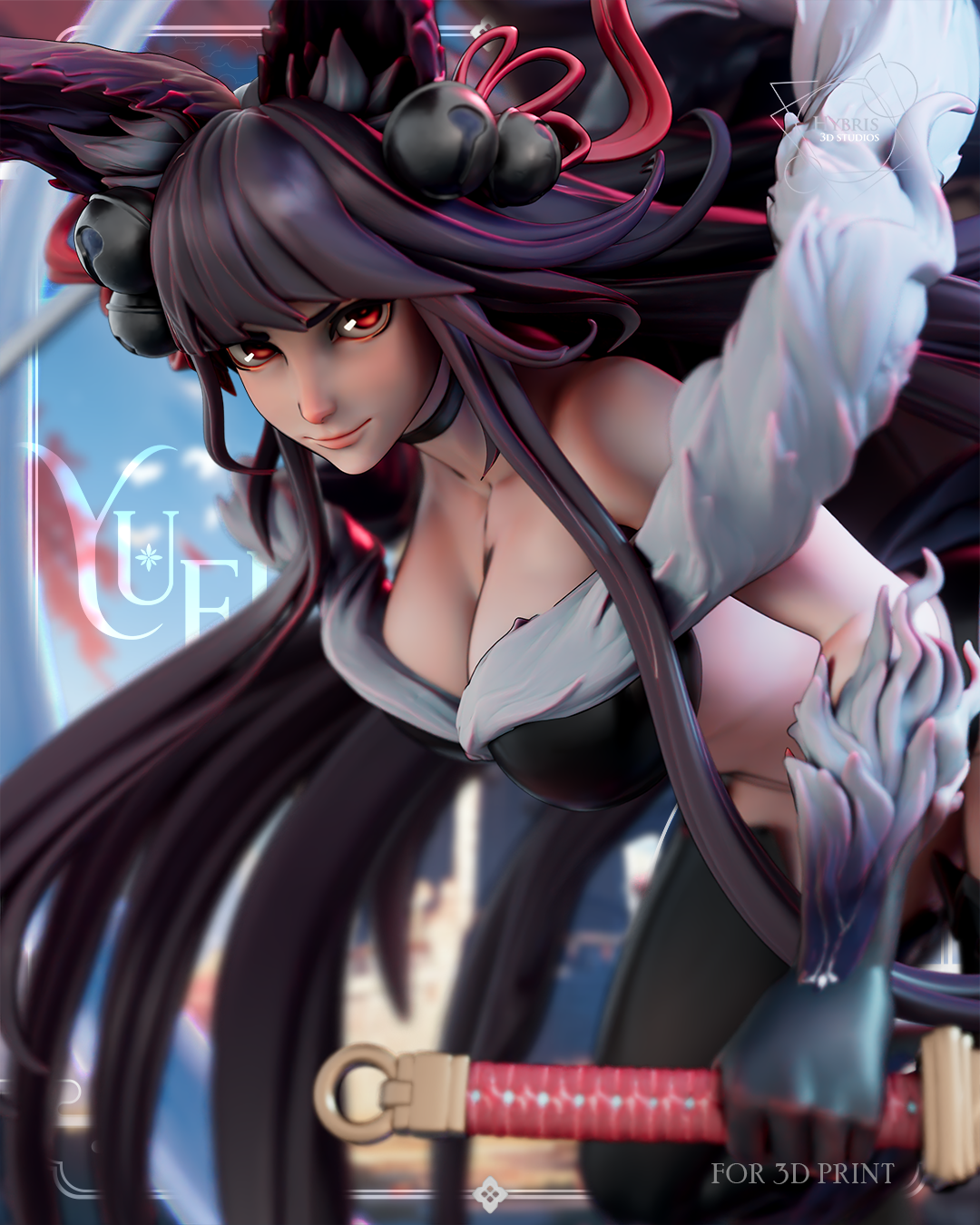 2214 Yuel_Granblue Fantasy - STL 3D Print Files