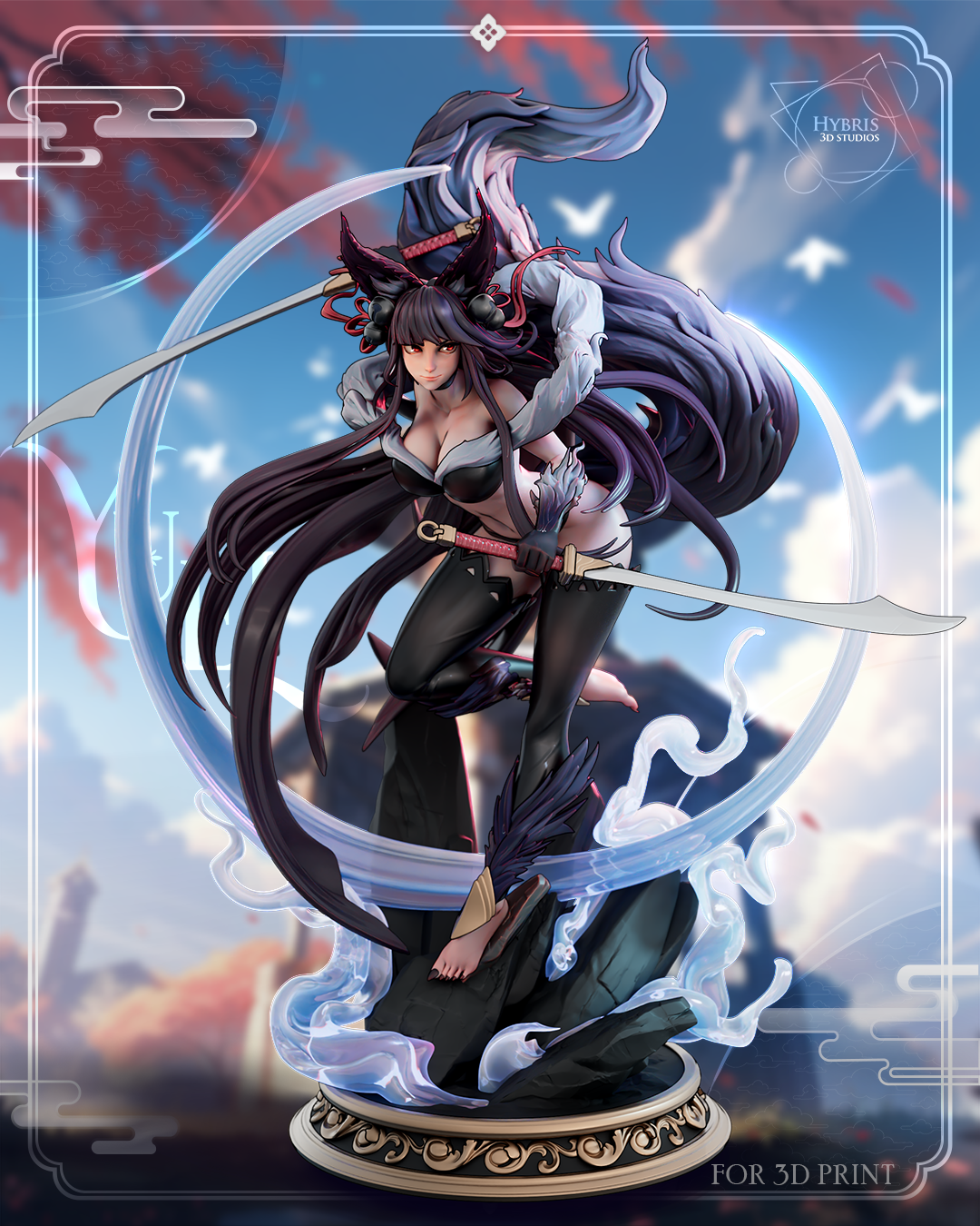 2214 Yuel_Granblue Fantasy - STL 3D Print Files