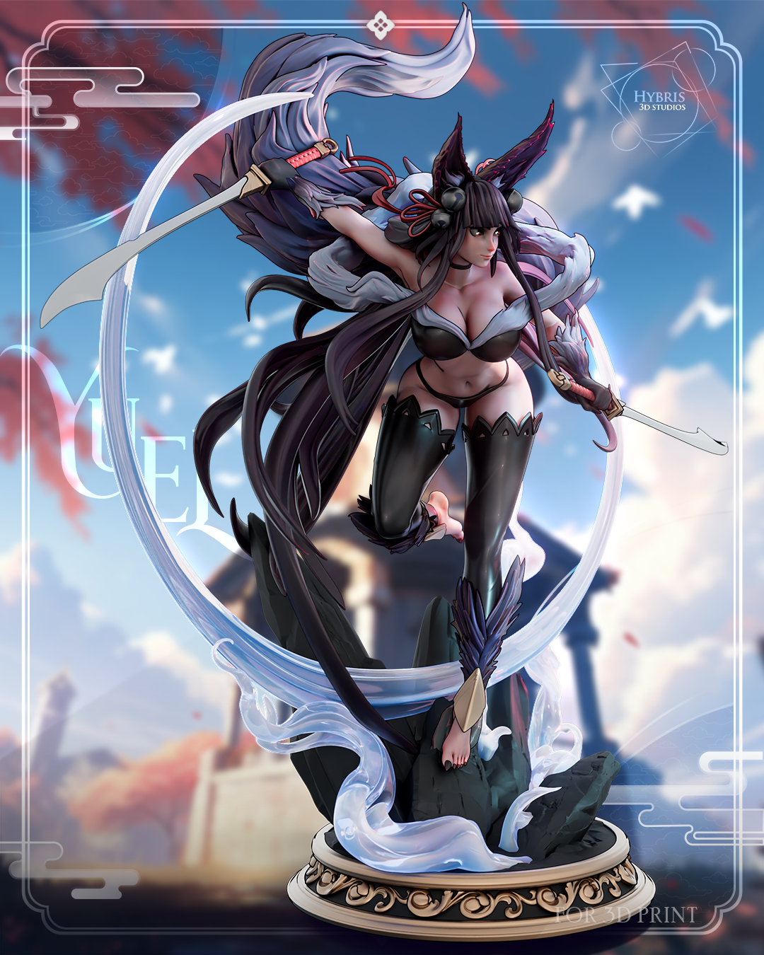2214 Yuel_Granblue Fantasy - STL 3D Print Files