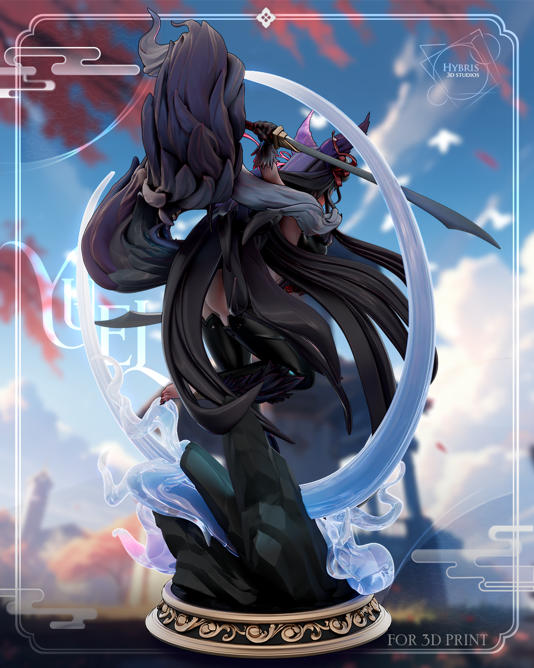 2214 Yuel_Granblue Fantasy - STL 3D Print Files