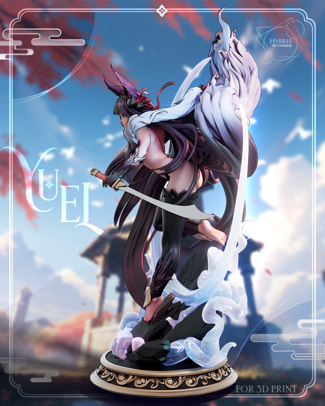 2214 Yuel_Granblue Fantasy - STL 3D Print Files