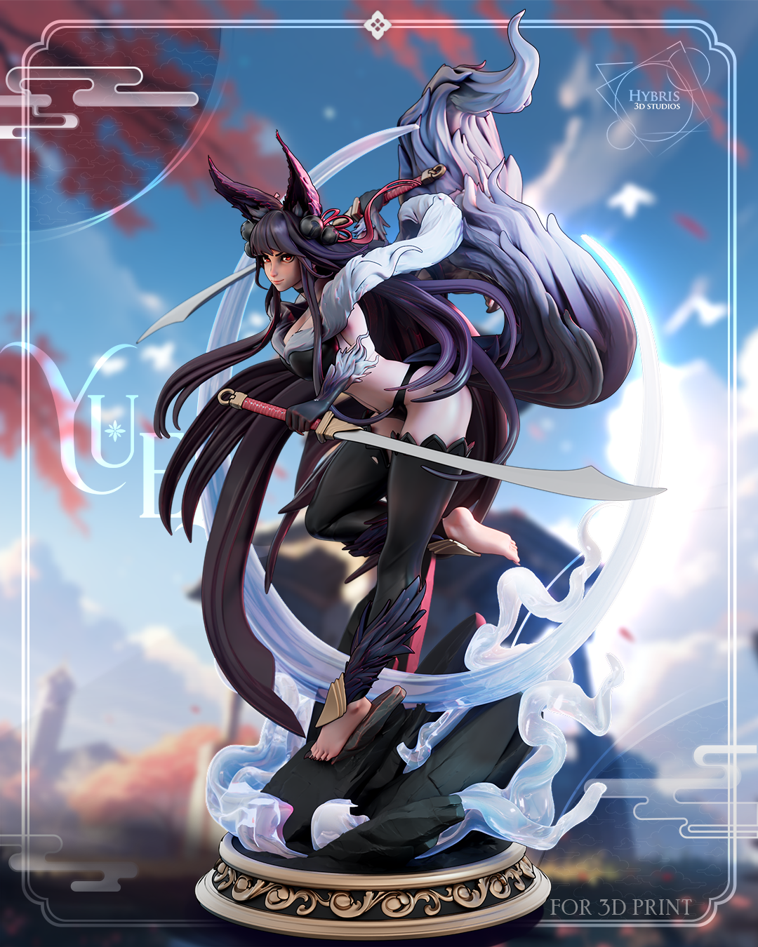 2214 Yuel_Granblue Fantasy - STL 3D Print Files