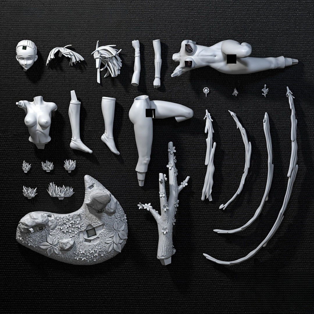 1221 Yuzuriha_Hell's Paradise - STL 3D Print Files