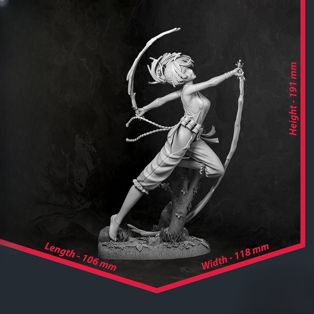 1221 Yuzuriha_Hell's Paradise - STL 3D Print Files