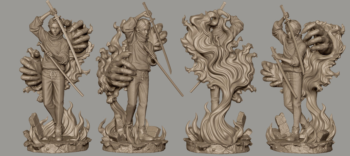 1897 Yuta Okkotsu_Jujutsu Kaisen - STL 3D Print Files