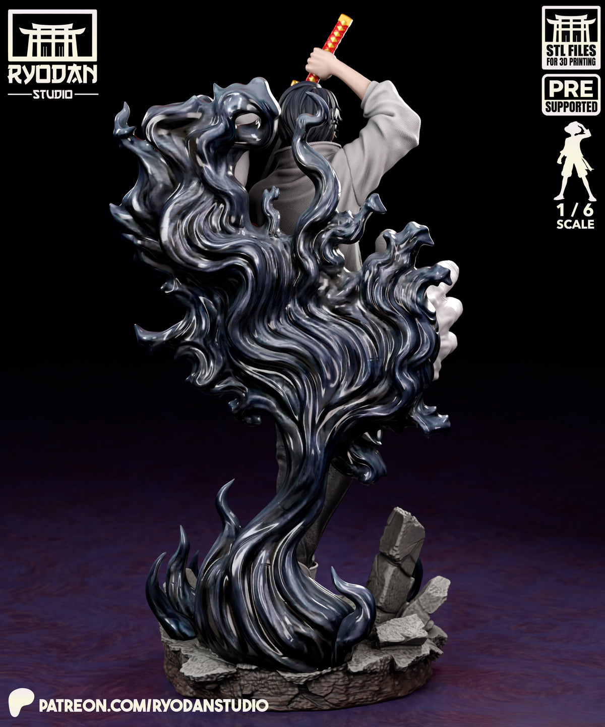 1897 Yuta Okkotsu_Jujutsu Kaisen - STL 3D Print Files