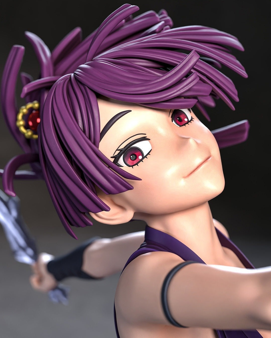 1221 Yuzuriha_Hell's Paradise - STL 3D Print Files