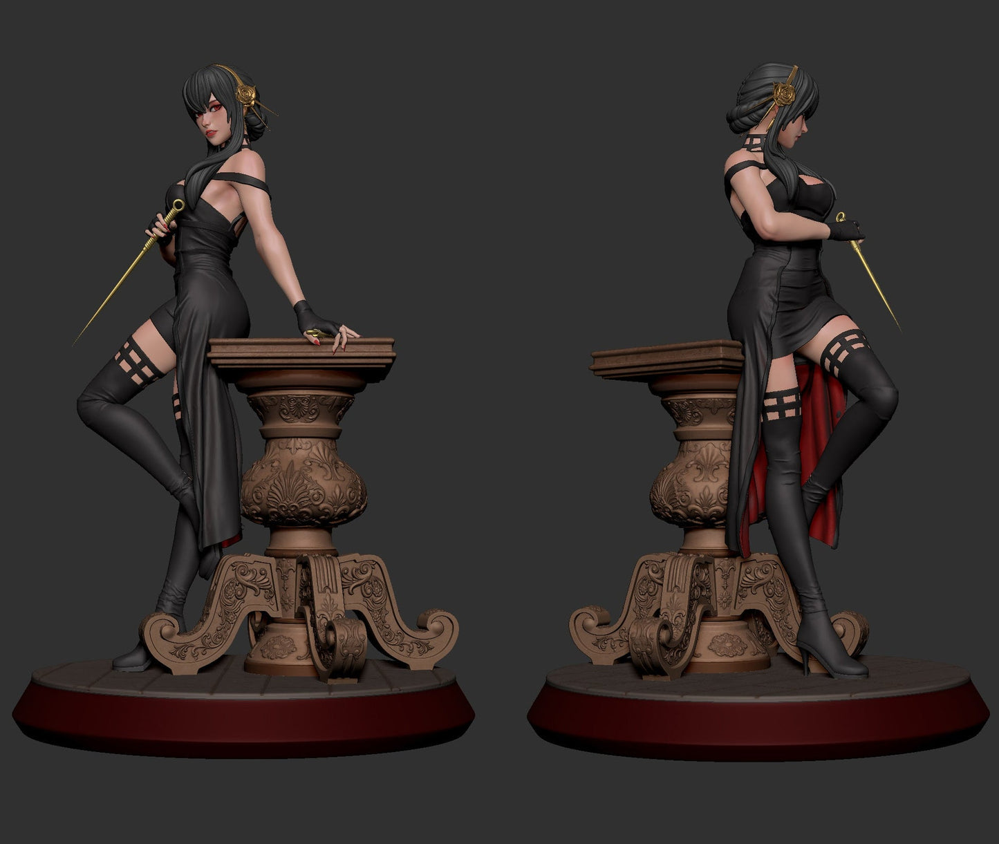 0125 Yor Forger - Spy x Family (1509) - STL 3D Print Files
