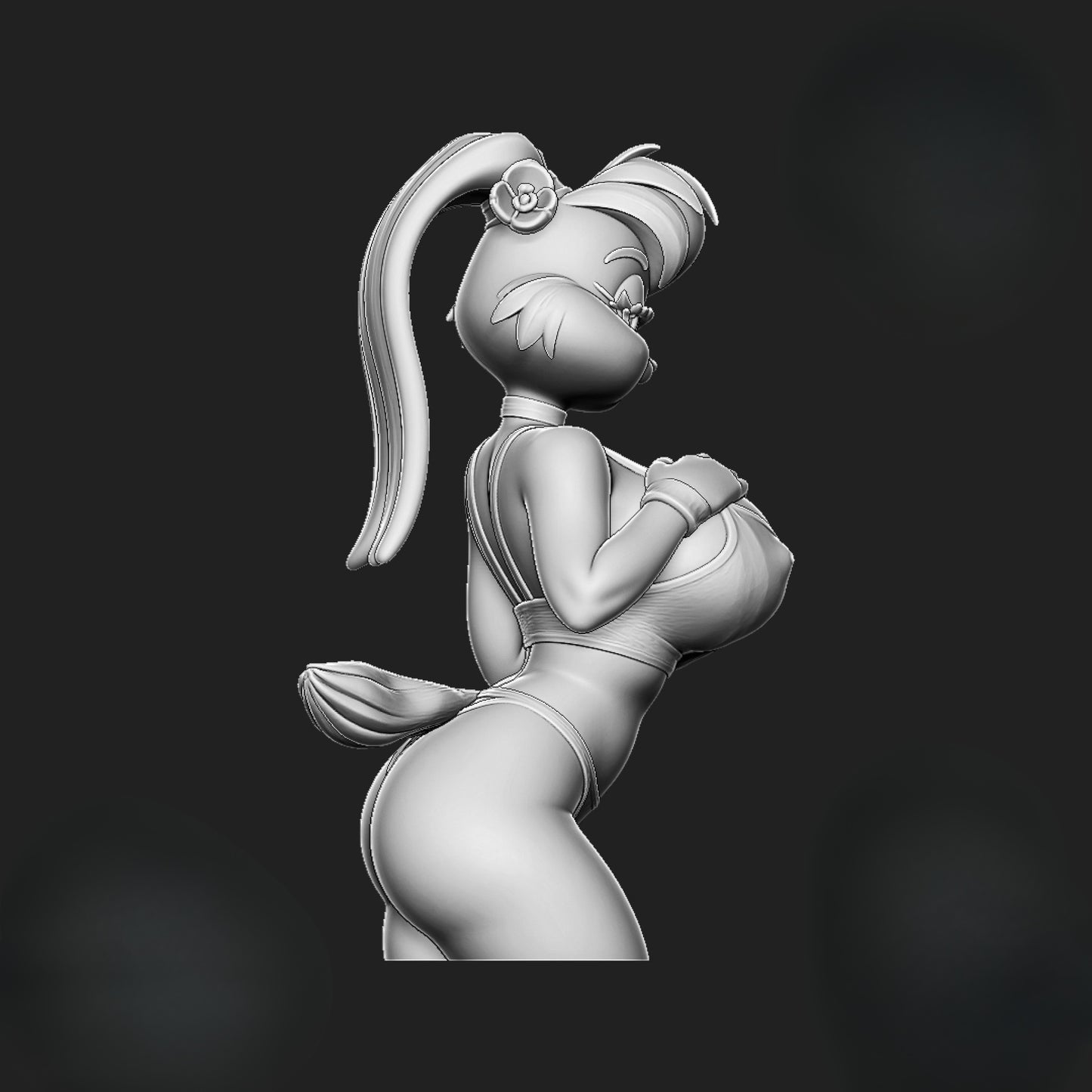 1453 Lola Bunny_LooneyTunes BUST - STL 3D Print Files