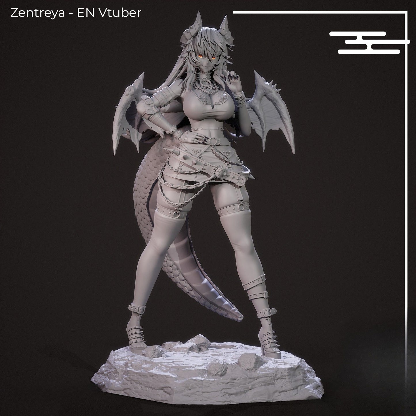 0254 Zentreya Vtuber - STL 3D Print Files