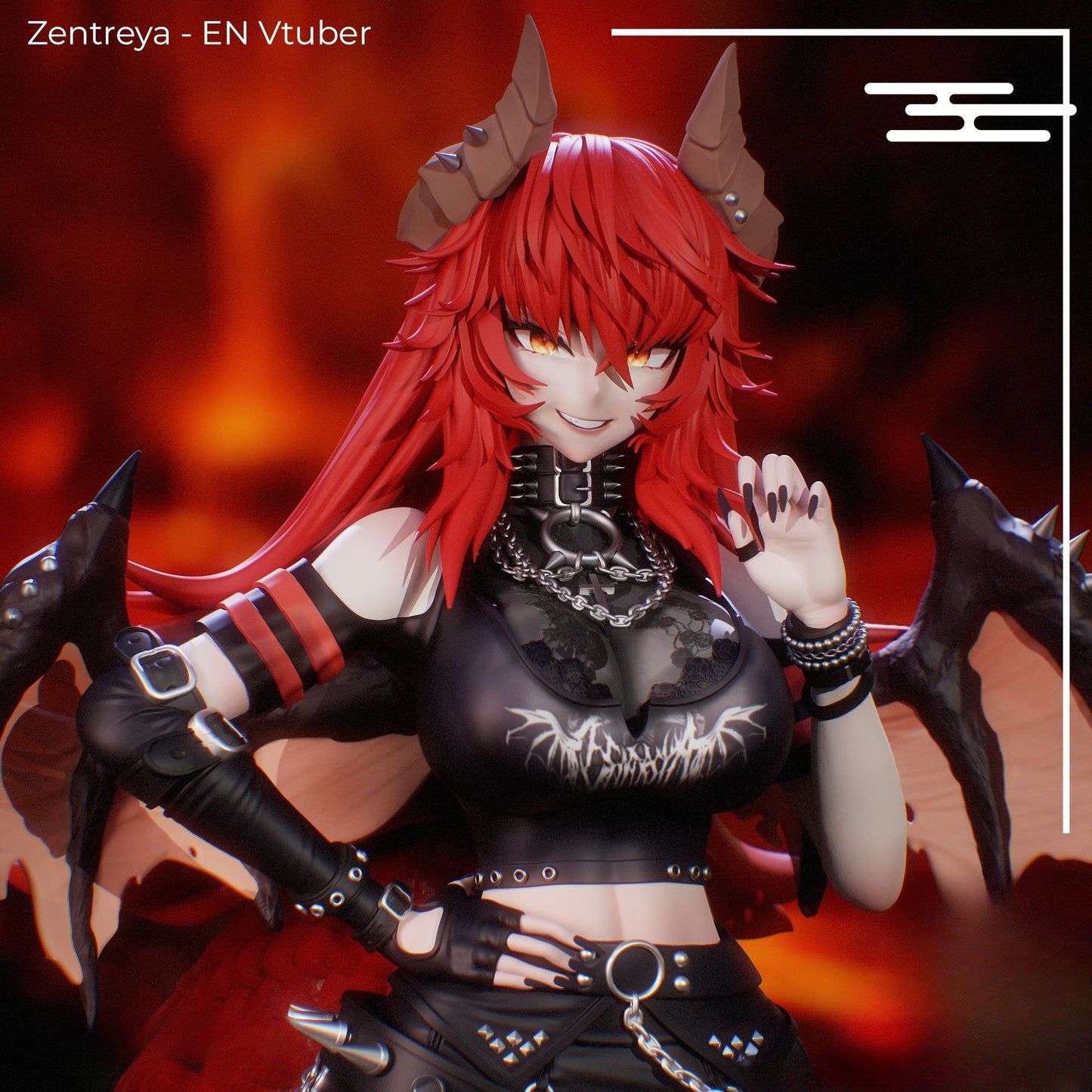 0254 Zentreya Vtuber - STL 3D Print Files