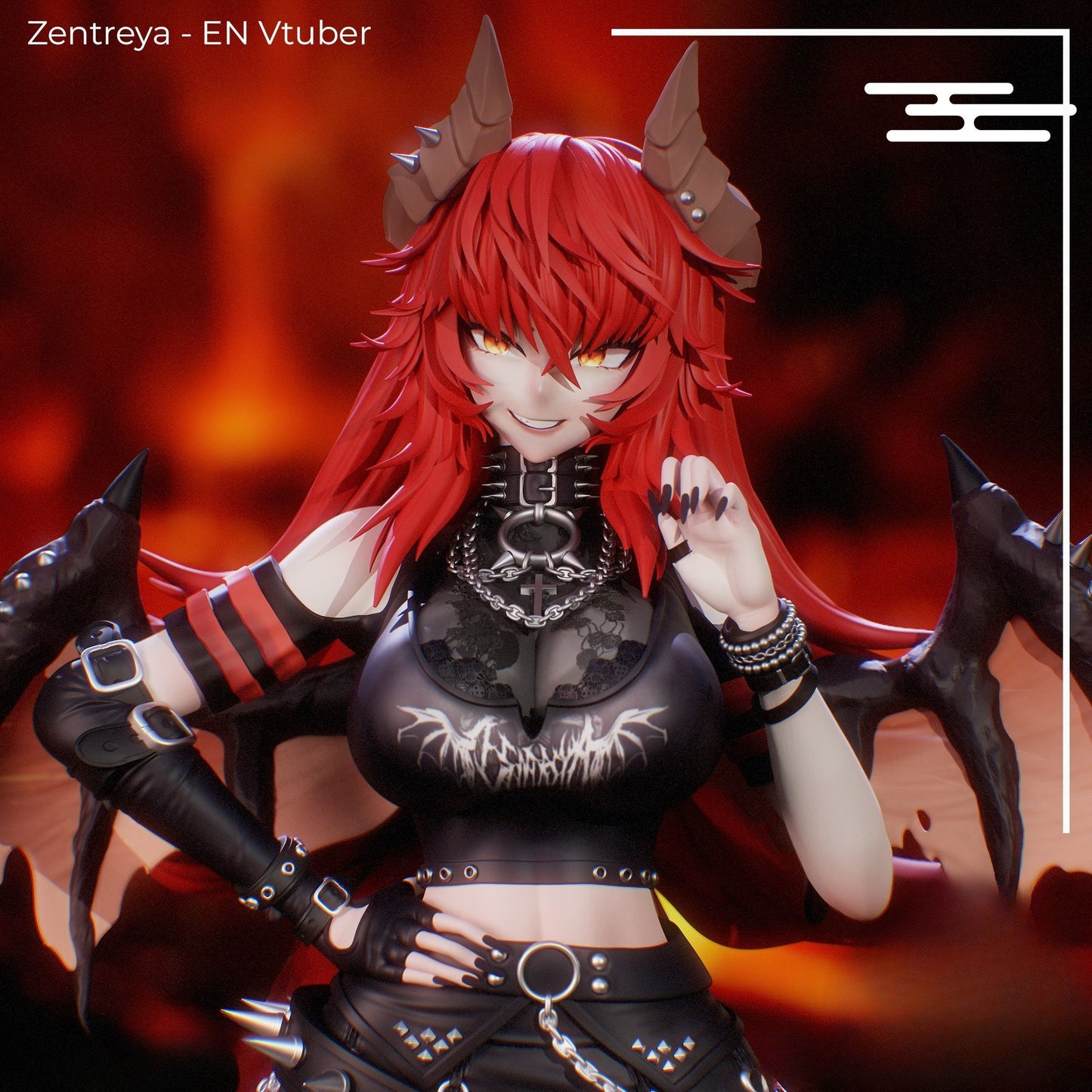 0254 Zentreya Vtuber - STL 3D Print Files